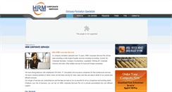 Desktop Screenshot of hrmcorporate.com