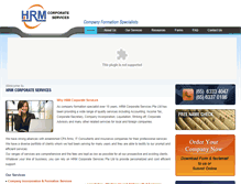 Tablet Screenshot of hrmcorporate.com